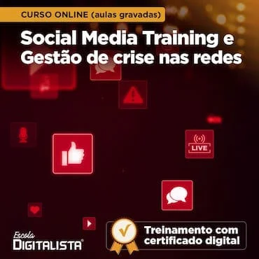 curso online de social media training e gestao de crise nas redes